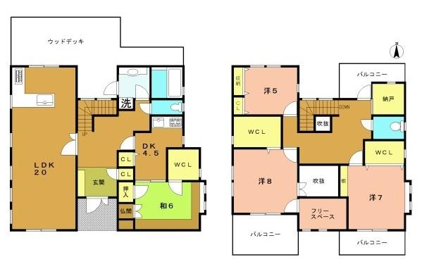 宇治市木幡平尾の中古一戸建