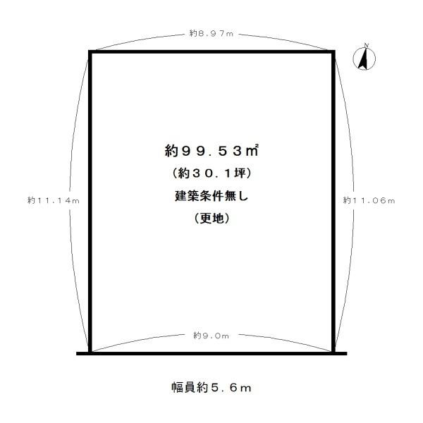 宇治市伊勢田町南遊田の売土地