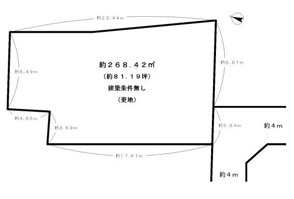 宇治市羽拍子町の売土地
