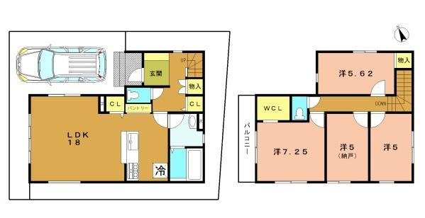 宇治市羽拍子町の新築一戸建