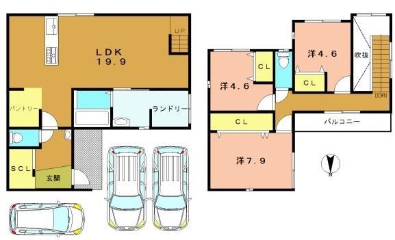 城陽市寺田樋尻の中古一戸建