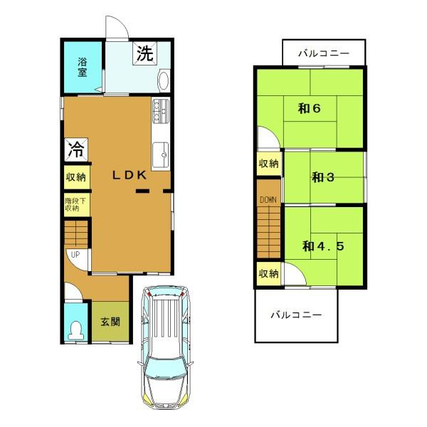 城陽市平川古宮の中古一戸建