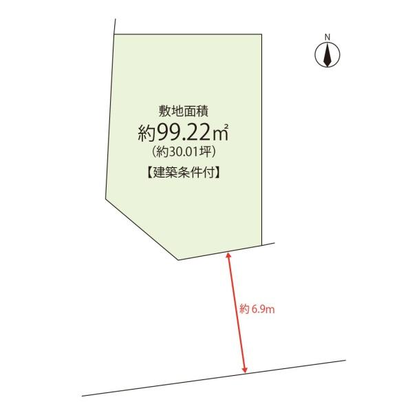 京田辺市興戸下ノ川原の売土地
