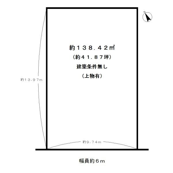 城陽市富野森山の売土地