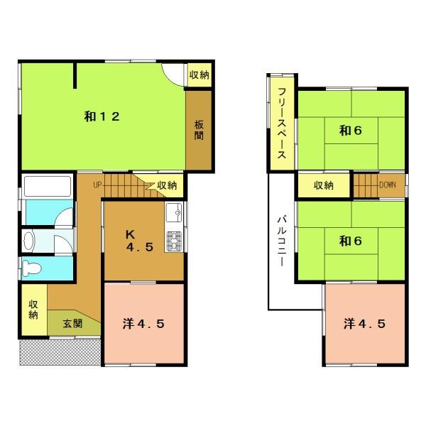 城陽市富野堀口の中古一戸建