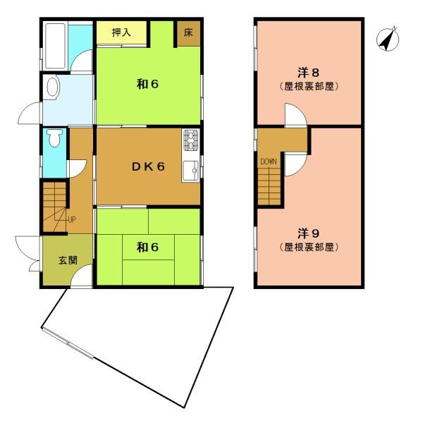 城陽市久世芝ケ原の中古一戸建