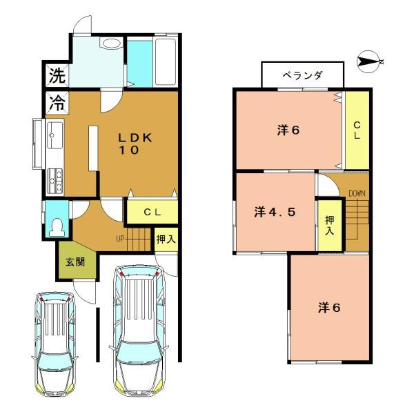 城陽市久世里ノ西の中古一戸建