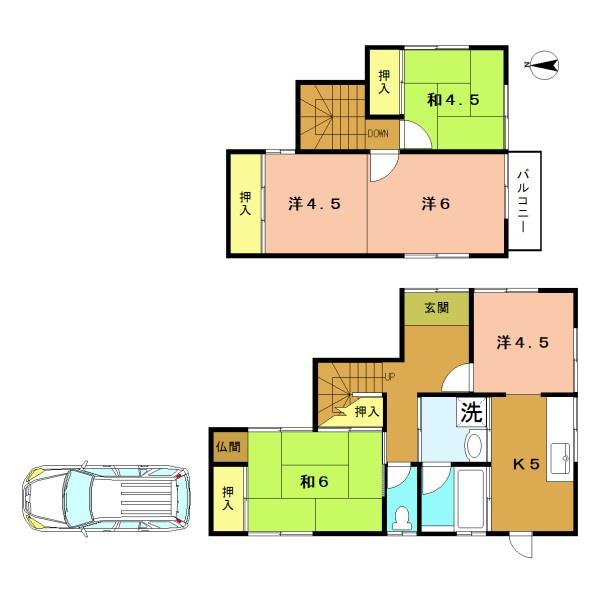 城陽市寺田市ノ久保の中古一戸建