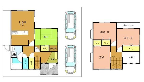 宇治市広野町尖山の中古一戸建