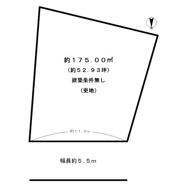 宇治市五ケ庄広岡谷の売土地