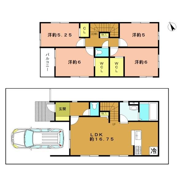 宇治市広野町寺山の新築一戸建