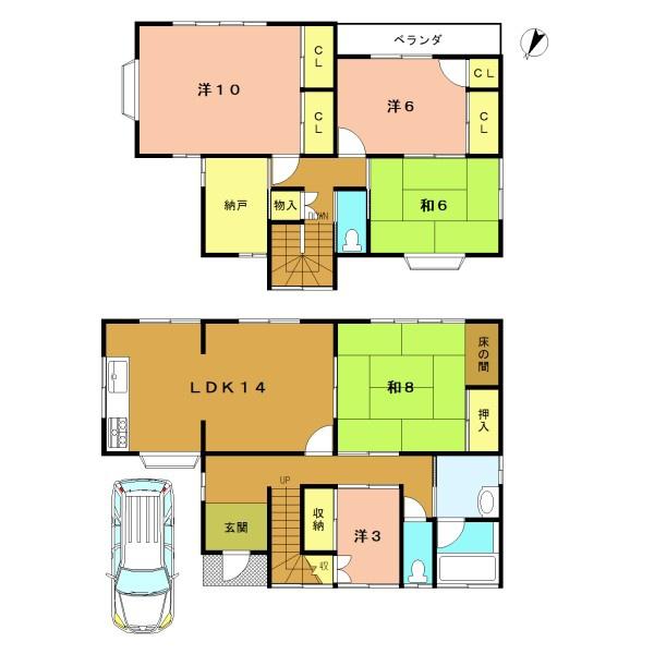 宇治市伊勢田町南遊田の中古一戸建