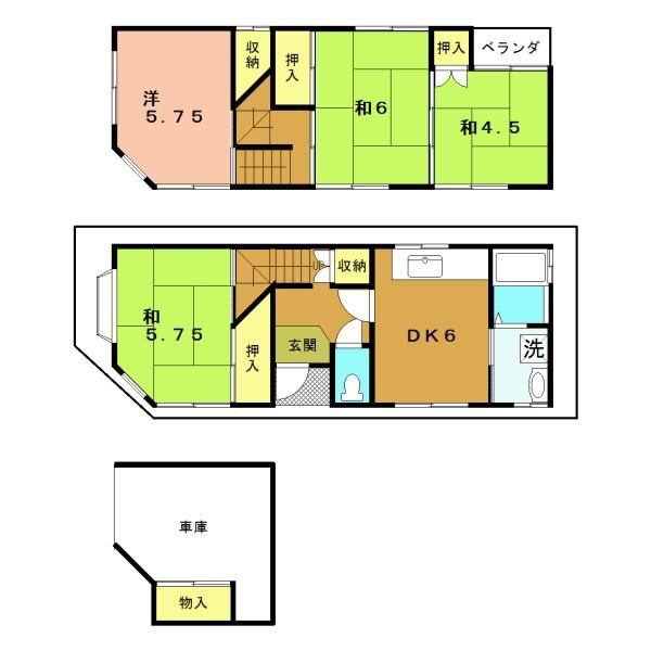 宇治市小倉町南浦の中古一戸建