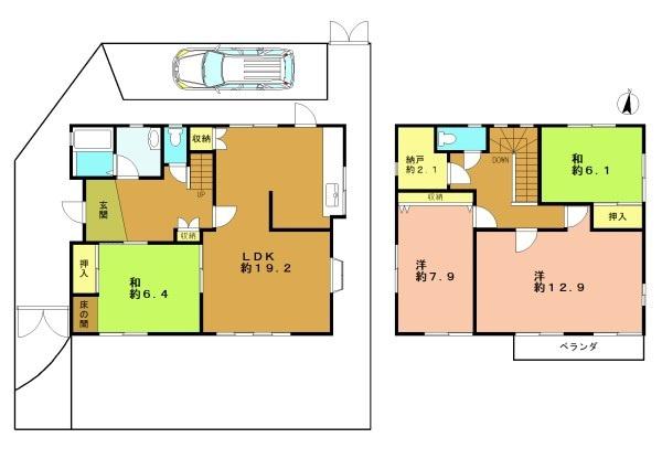 宇治市折居台１丁目の中古一戸建