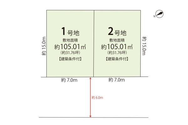 城陽市寺田深谷の土地