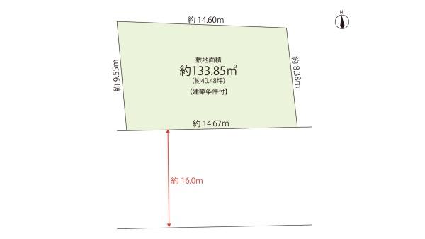 城陽市寺田垣内後の売土地