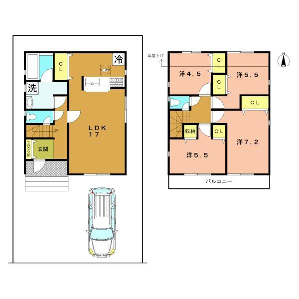 城陽市寺田今橋の新築一戸建