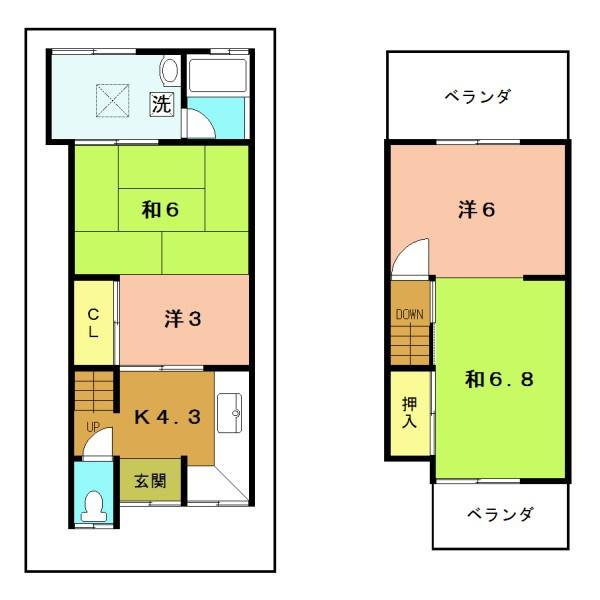 城陽市寺田樋尻の中古一戸建