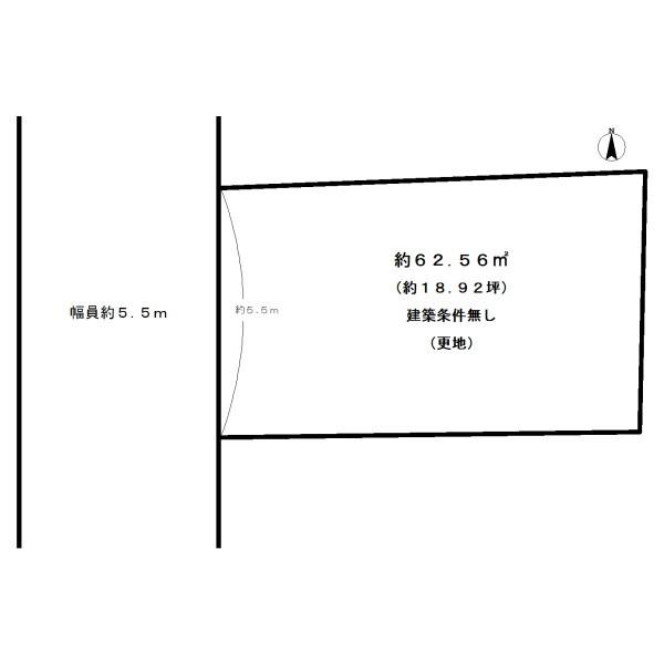 城陽市久世里ノ西の売土地