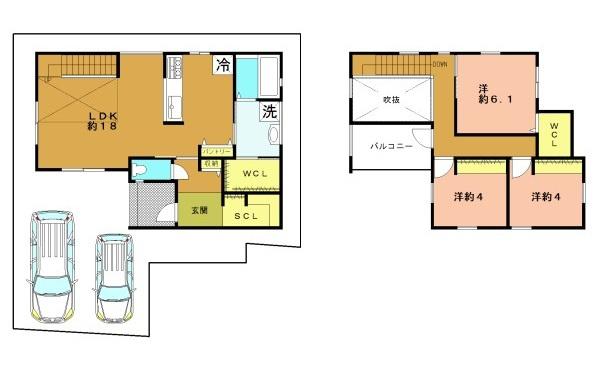 城陽市平川指月の中古一戸建