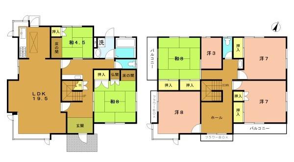 宇治市折居台３丁目の中古一戸建