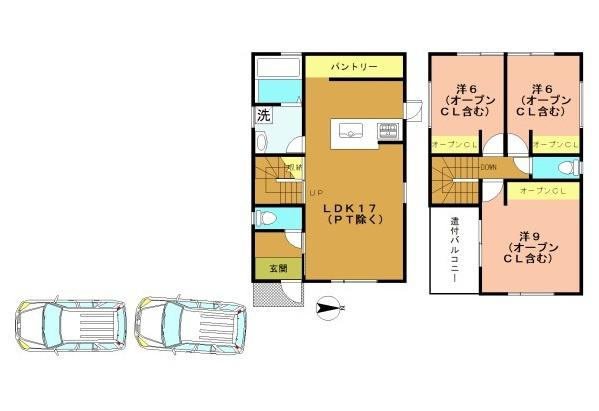 宇治市五ケ庄上村の新築一戸建