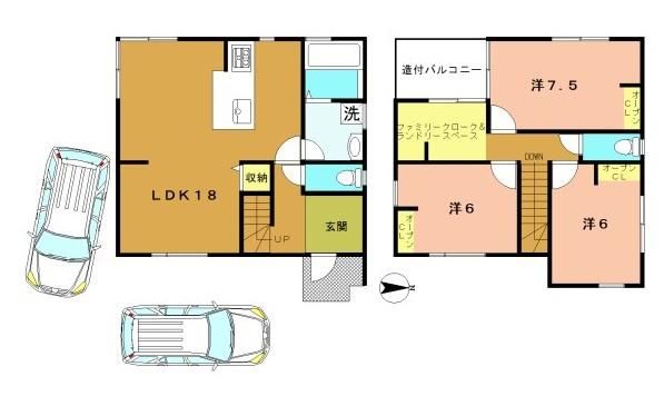宇治市五ケ庄上村の新築一戸建
