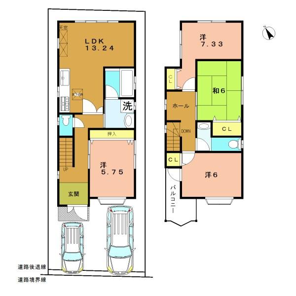 宇治市伊勢田町若林の中古一戸建