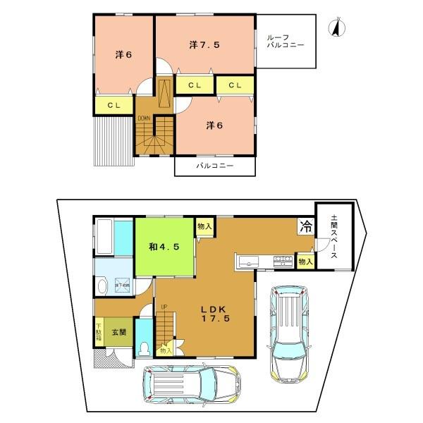 宇治市広野町尖山の中古一戸建