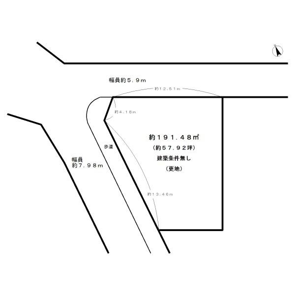 城陽市寺田大川原の売土地