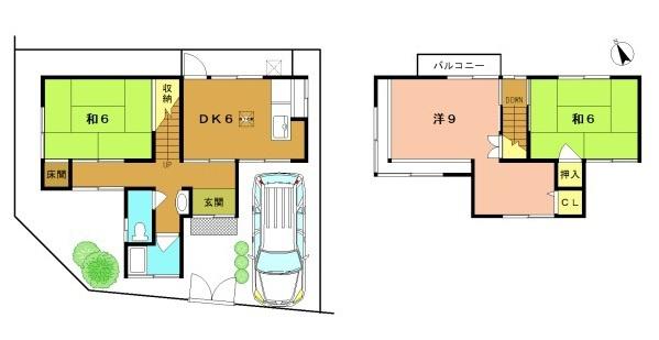 宇治市木幡平尾の中古一戸建