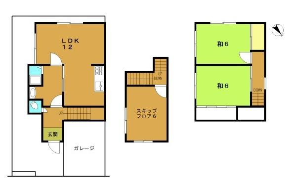 城陽市寺田大谷の中古一戸建