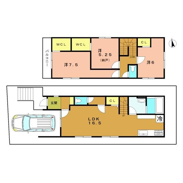 宇治市広野町寺山の新築一戸建