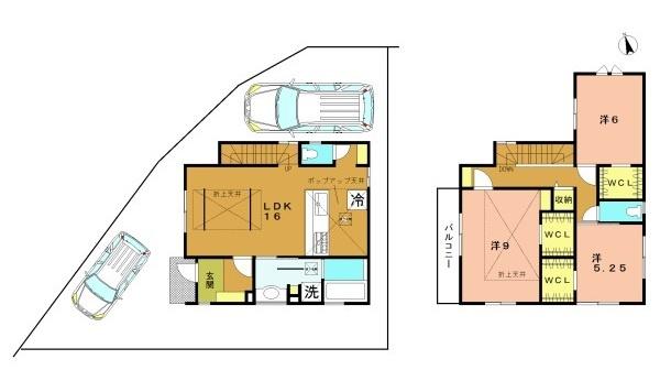 宇治市五ケ庄大林の新築一戸建