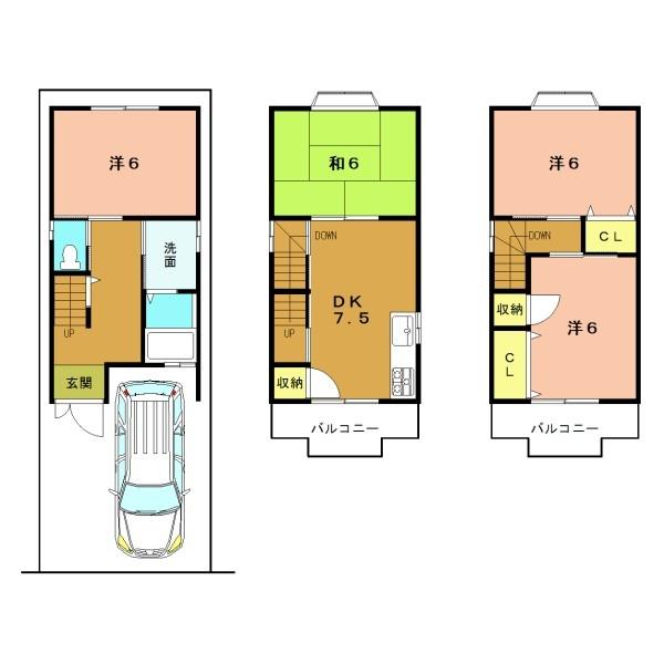 宇治市槇島町南落合の中古一戸建