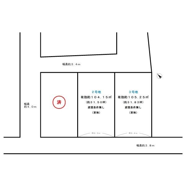 宇治市五ケ庄芝ノ東の売土地
