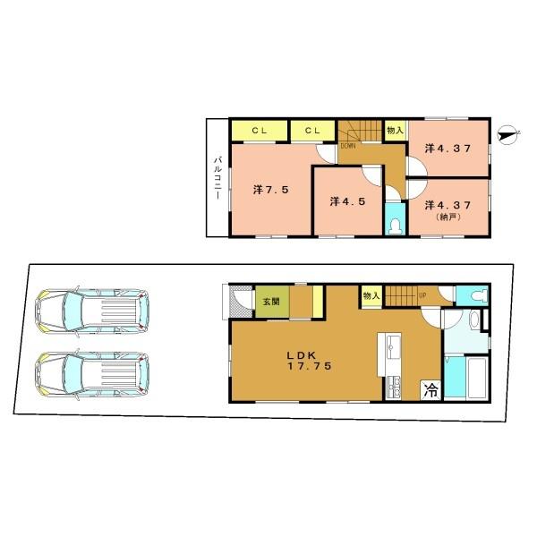 宇治市広野町丸山の新築一戸建
