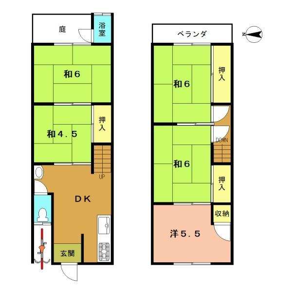 宇治市大久保町南ノ口の中古一戸建