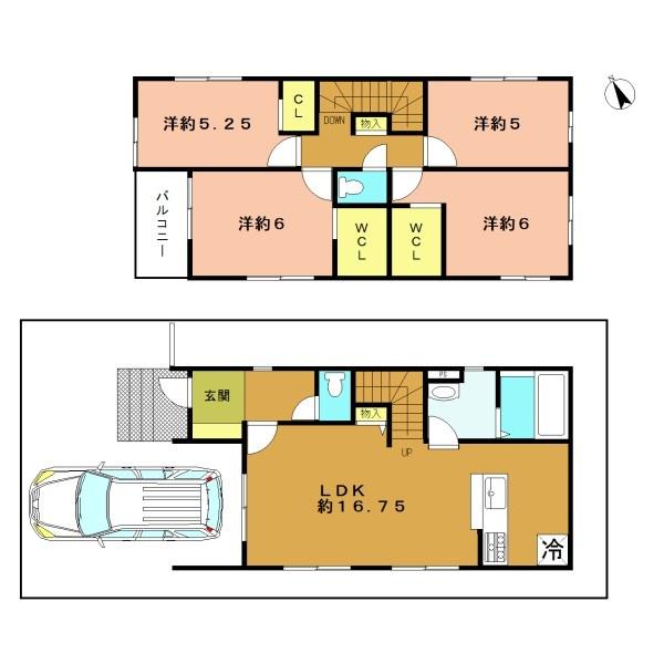 宇治市広野町寺山の新築一戸建