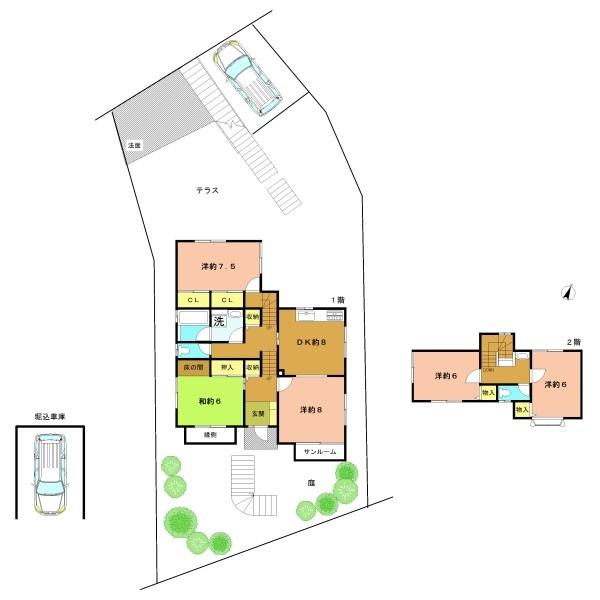 宇治市羽戸山３丁目の中古一戸建