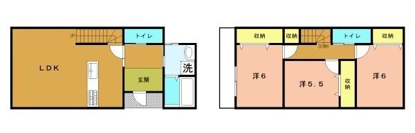 城陽市平川鍜治塚の中古一戸建