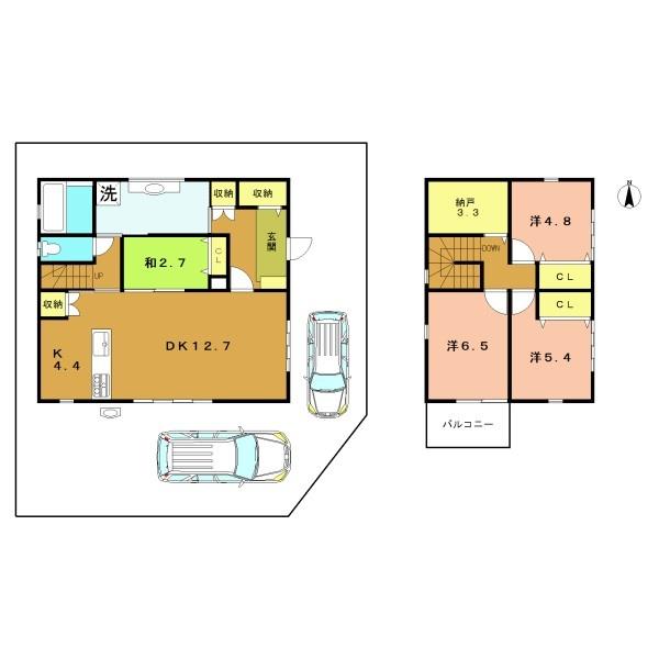 城陽市寺田大畔の中古一戸建