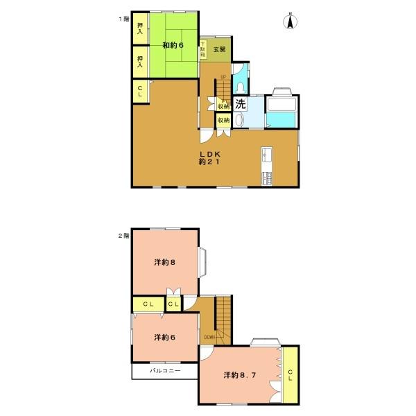 宇治市小倉町春日森の中古一戸建