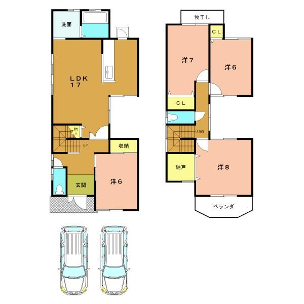 宇治市五ケ庄戸ノ内の中古一戸建