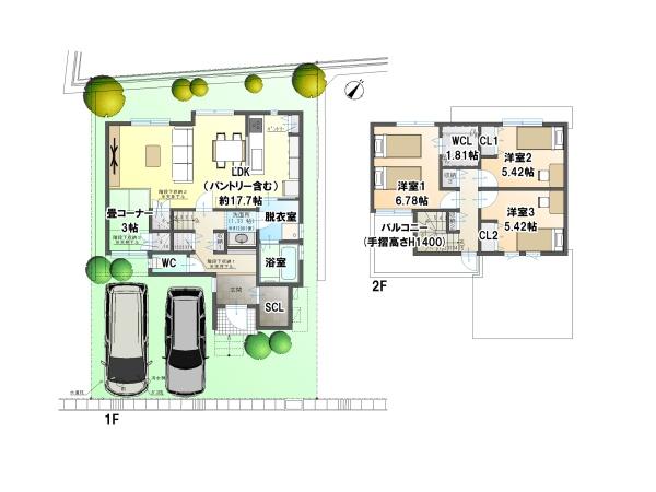 宇治市五ケ庄一番割の売土地