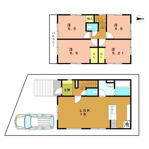 宇治市大久保町上ノ山の新築一戸建