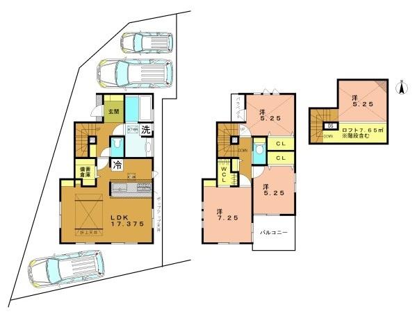 城陽市寺田市ノ久保の新築一戸建