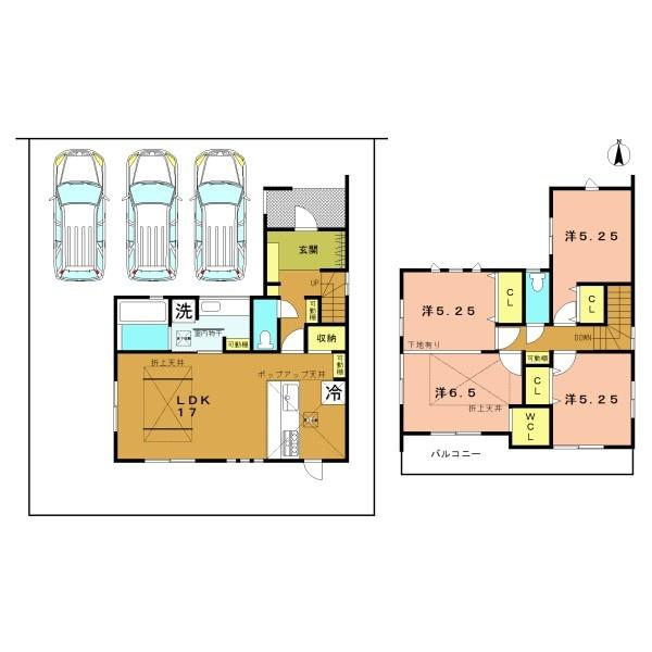 宇治市伊勢田町砂田の新築一戸建