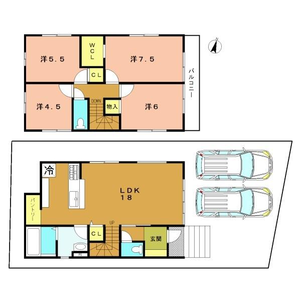 宇治市広野町寺山の新築一戸建