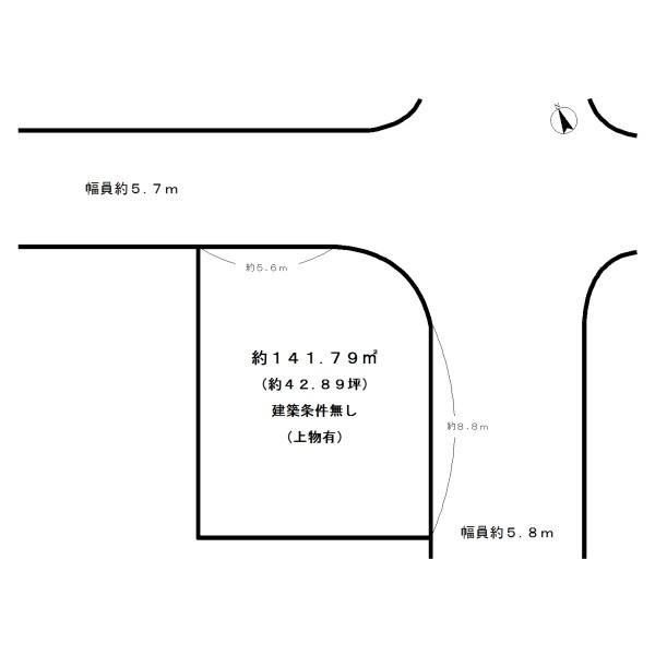 宇治市伊勢田町名木2丁目の売土地